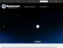 Tablet Screenshot of mastercool.com